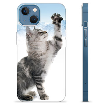 Funda de TPU para iPhone 13 - Gato