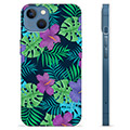 Funda de TPU para iPhone 13 - Flores Tropicales