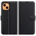 Funda para iPhone 13 - Estilo Cartera - Negro