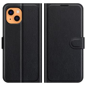 Funda para iPhone 13 - Estilo Cartera - Negro