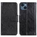 Funda Elegant para iPhone 14 - Estilo Cartera - Negro