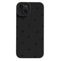 Funda delgada de TPU con diseño de corazón para iPhone 14 Plus