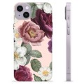 Funda de TPU para iPhone 14 Plus - Flores Románticas