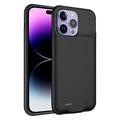 Carcasa con Batería de Reserva para iPhone 14 Pro - 8500mAh - Negro