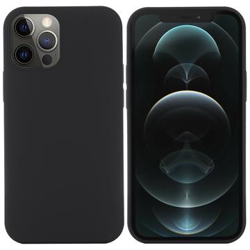 Funda de Silicona Líquida para iPhone 14 Pro - Compatible con MagSafe - Negro