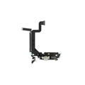 Cable Flexible de Conector de Carga para iPhone 14 Pro Max - Plateado