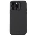 Funda de silicona Holdit iPhone 14 Pro Max - Negra