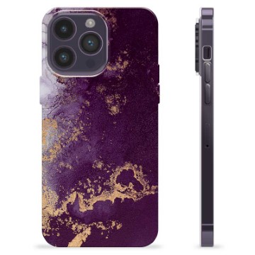 Funda de TPU para iPhone 14 Pro Max - Ciruela Dorada