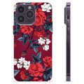 Funda de TPU para iPhone 14 Pro Max - Flores Vintage