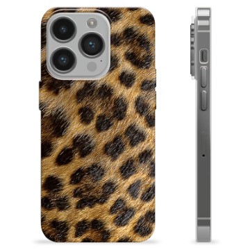 Funda de TPU para iPhone 14 Pro - Leopardo