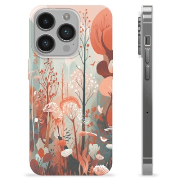 Funda de TPU para iPhone 14 Pro - Bosque Antiguo