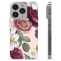 Funda de TPU para iPhone 14 Pro - Flores Románticas