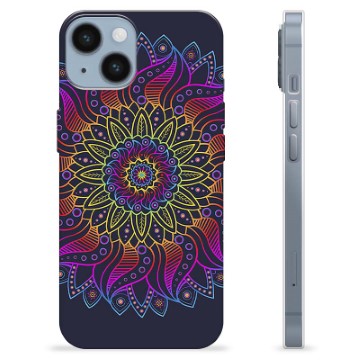 Funda de TPU para iPhone 14 - Mandala Colorida