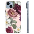 Funda de TPU para iPhone 14 - Flores Románticas