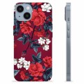 Funda de TPU para iPhone 14 - Flores Vintage