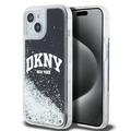 Funda iPhone 15 DKNY Liquid Glitter Arch Logo
