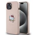Funda MagSafe iPhone 15 Hello Kitty Kitty Asleep - Rosa