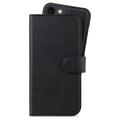 Funda de cartera Holdit Magnet Plus para iPhone 15 - Negro