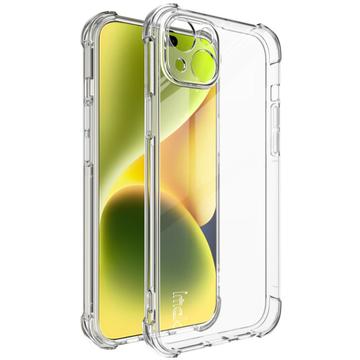 Carcasa de TPU Imak Drop-Proof para iPhone 15 - Transparente