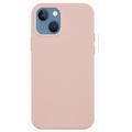 Funda de Silicona Liquid para iPhone 15 - Rosa