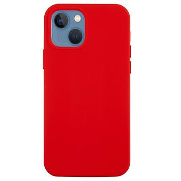 Funda de Silicona Liquid para iPhone 15 - Rojo