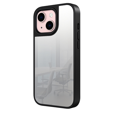 Funda espejo iPhone 15 - Compatible con MagSafe - Negro