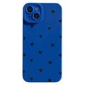 Funda delgada de TPU con diseño de corazón para iPhone 15 Plus