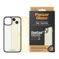 Funda iPhone 15 Plus PanzerGlass ClearCase D3O Bio - Negra / Transparente
