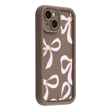 Elegante funda de TPU antichoque para iPhone 15 Plus con bordes elevados