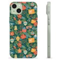 Funda de TPU para iPhone 15 Plus - Decoración Navideña