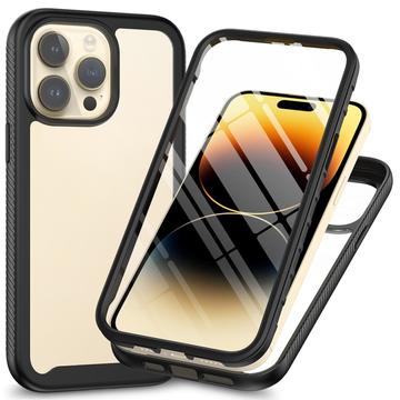 Carcasa de Protección 360 para iPhone 15 Pro - Negro / Claro