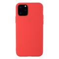 Carcasa de TPU Anti-Huellas Dactilares Mate para iPhone 15 Pro - Rojo