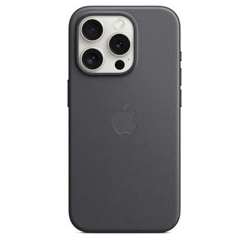 iPhone 15 Pro Apple FineWoven Funda con MagSafe MT4H3ZM/A - Zwart
