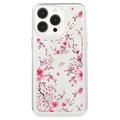 Funda TPU iPhone 15 Pro Fashion - Flores rosas