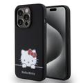 Funda de silicona líquida Hello Kitty Daydreaming para iPhone 15 Pro - Negro