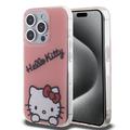 Funda iPhone 15 Pro Hello Kitty IML Daydreaming - Rosa