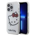 Funda con cabeza de gatito Hello Kitty IML para iPhone 15 Pro - Blanco