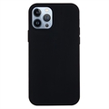 Funda de Silicona Liquid para iPhone 15 Pro - Negro