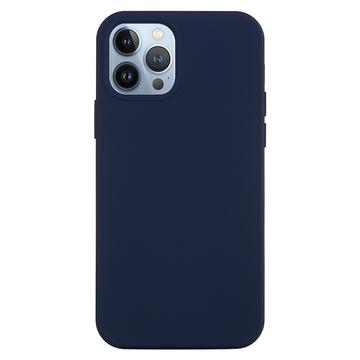 Funda de Silicona Liquid para iPhone 15 Pro - Azul Oscuro