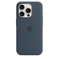 Funda Silicona con MagSafe Apple para iPhone 15 Pro Max MT1P3ZM/A (Embalaje abierta - Excelente) - Azul tormenta