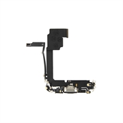 Cable Flexible de Conector de Carga para iPhone 15 Pro Max - Negro