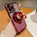 Funda híbrida magnética Glam con espejo para iPhone 15 Pro Max