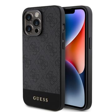 Funda iPhone 15 Pro Max Guess 4G Stripe - Compatible con MagSafe