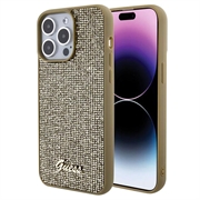 Carcasa Guess Disco Metal Script Logo para iPhone 15 Pro Max