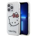 Funda con cabeza de gatito Hello Kitty IML para iPhone 15 Pro Max - Blanco