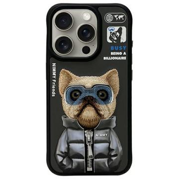 Funda perro iPhone 15 Pro Max Nimmy Friends Cool&Cute 2.0 - Negra