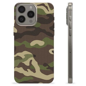 Funda de TPU para iPhone 15 Pro Max - Camuflaje