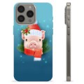 Funda de TPU para iPhone 15 Pro Max - Piggy de Invierno