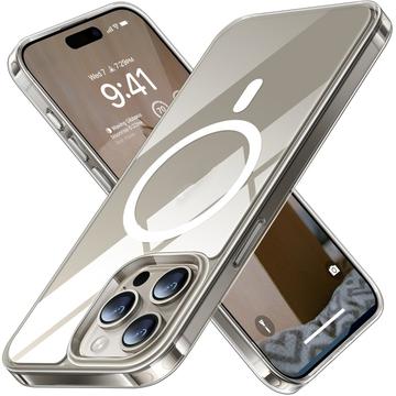 Funda TPU MagSafe iPhone 15 Pro Max Torras X-Shock - Transparente
