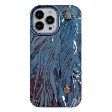 Funda TPU Arrugada Electrochapada iPhone 15 Pro Max